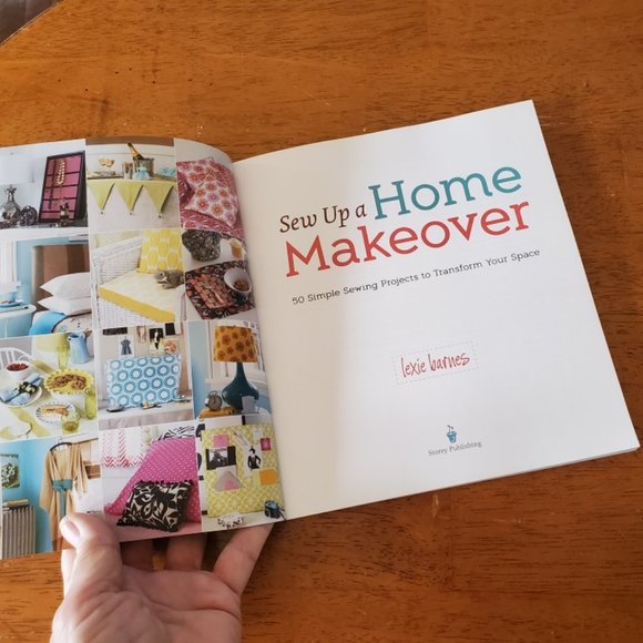 Sewing Book  " Sew up a Home Makeover" - Picture 2 of 4